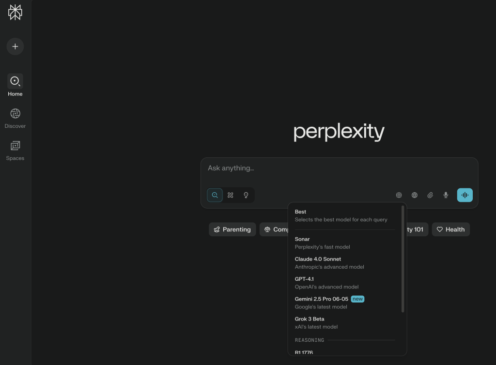 Perplexity AI is an AI-powered search and research assistant that delivers accurate, real-time answers using trusted sources.